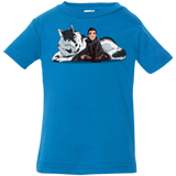 T-Shirts Cobalt / 6 Months Arya and Nymeria Infant Premium T-Shirt