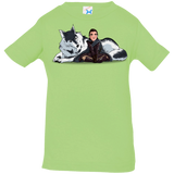 T-Shirts Key Lime / 6 Months Arya and Nymeria Infant Premium T-Shirt