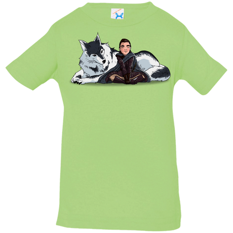 T-Shirts Key Lime / 6 Months Arya and Nymeria Infant Premium T-Shirt