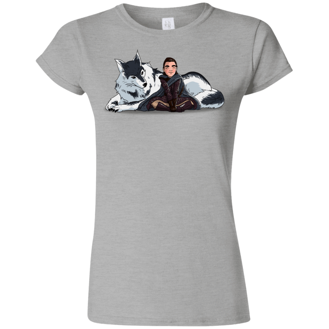 T-Shirts Sport Grey / S Arya and Nymeria Junior Slimmer-Fit T-Shirt