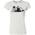 T-Shirts White / S Arya and Nymeria Junior Slimmer-Fit T-Shirt