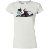 T-Shirts White / S Arya and Nymeria Junior Slimmer-Fit T-Shirt