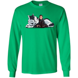 T-Shirts Irish Green / S Arya and Nymeria Men's Long Sleeve T-Shirt