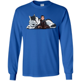 T-Shirts Royal / S Arya and Nymeria Men's Long Sleeve T-Shirt