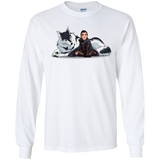 T-Shirts White / S Arya and Nymeria Men's Long Sleeve T-Shirt