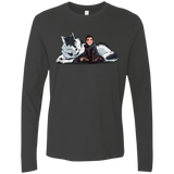 T-Shirts Heavy Metal / S Arya and Nymeria Men's Premium Long Sleeve