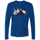 T-Shirts Royal / S Arya and Nymeria Men's Premium Long Sleeve