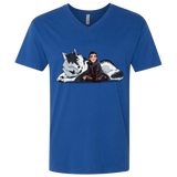 T-Shirts Royal / X-Small Arya and Nymeria Men's Premium V-Neck