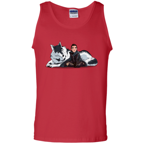 T-Shirts Red / S Arya and Nymeria Men's Tank Top