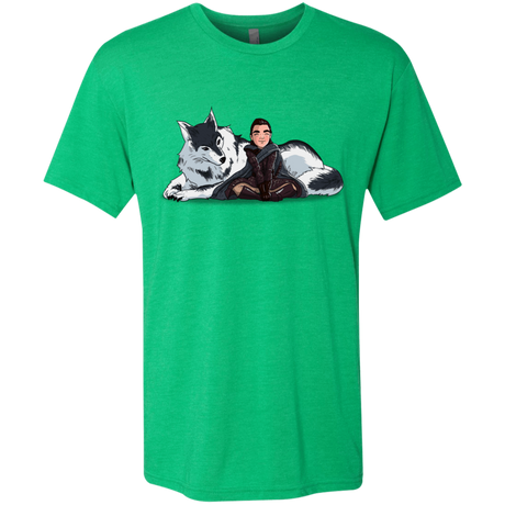 T-Shirts Envy / S Arya and Nymeria Men's Triblend T-Shirt