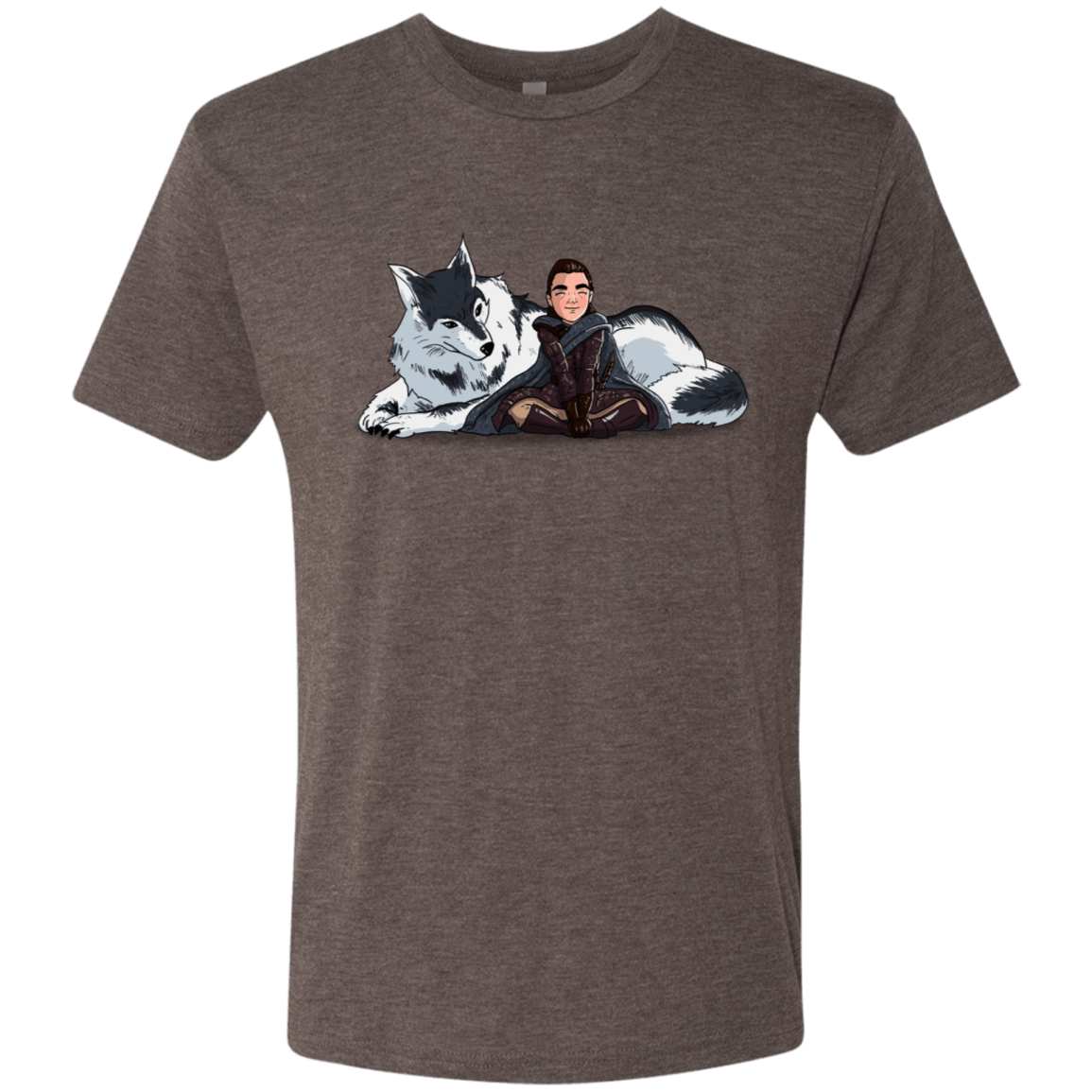 T-Shirts Macchiato / S Arya and Nymeria Men's Triblend T-Shirt