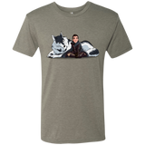 T-Shirts Venetian Grey / S Arya and Nymeria Men's Triblend T-Shirt