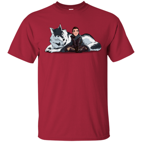 T-Shirts Cardinal / S Arya and Nymeria T-Shirt