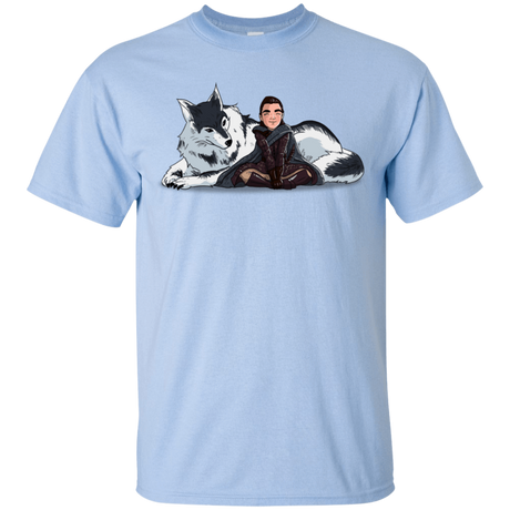 T-Shirts Light Blue / S Arya and Nymeria T-Shirt