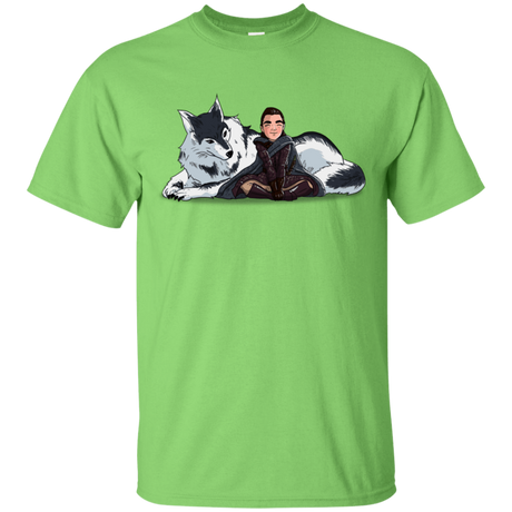 T-Shirts Lime / S Arya and Nymeria T-Shirt