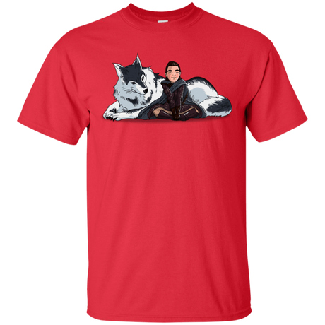 T-Shirts Red / S Arya and Nymeria T-Shirt