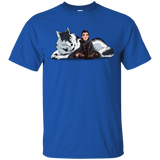 T-Shirts Royal / S Arya and Nymeria T-Shirt