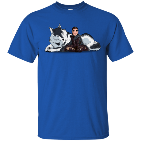 T-Shirts Royal / S Arya and Nymeria T-Shirt