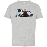 T-Shirts Heather Grey / 2T Arya and Nymeria Toddler Premium T-Shirt