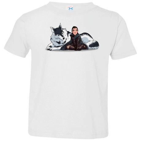 T-Shirts White / 2T Arya and Nymeria Toddler Premium T-Shirt