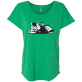 T-Shirts Envy / X-Small Arya and Nymeria Triblend Dolman Sleeve