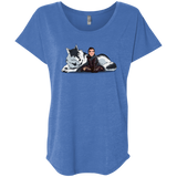 T-Shirts Vintage Royal / X-Small Arya and Nymeria Triblend Dolman Sleeve