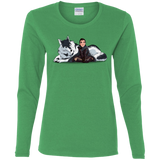 T-Shirts Irish Green / S Arya and Nymeria Women's Long Sleeve T-Shirt