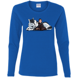 T-Shirts Royal / S Arya and Nymeria Women's Long Sleeve T-Shirt