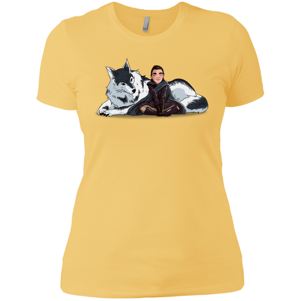 T-Shirts Banana Cream/ / X-Small Arya and Nymeria Women's Premium T-Shirt