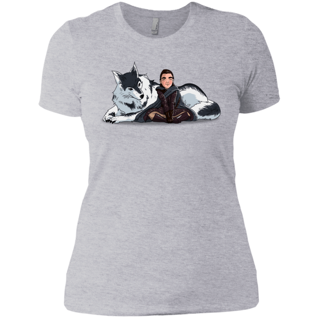 T-Shirts Heather Grey / X-Small Arya and Nymeria Women's Premium T-Shirt