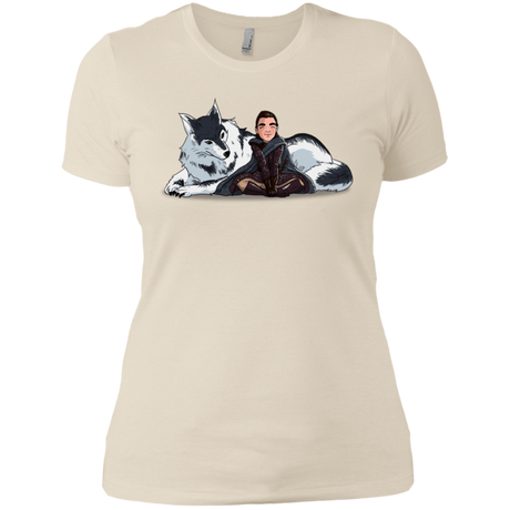 T-Shirts Ivory/ / X-Small Arya and Nymeria Women's Premium T-Shirt