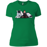 T-Shirts Kelly Green / X-Small Arya and Nymeria Women's Premium T-Shirt