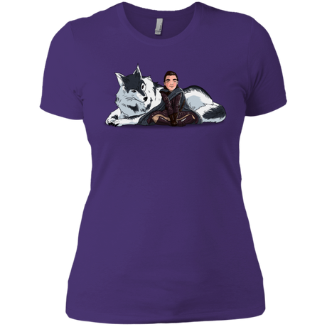 T-Shirts Purple Rush/ / X-Small Arya and Nymeria Women's Premium T-Shirt