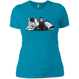 T-Shirts Turquoise / X-Small Arya and Nymeria Women's Premium T-Shirt