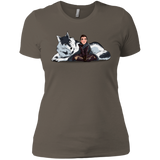 T-Shirts Warm Grey / X-Small Arya and Nymeria Women's Premium T-Shirt