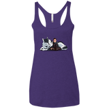 T-Shirts Purple Rush / X-Small Arya and Nymeria Women's Triblend Racerback Tank