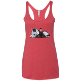 T-Shirts Vintage Red / X-Small Arya and Nymeria Women's Triblend Racerback Tank