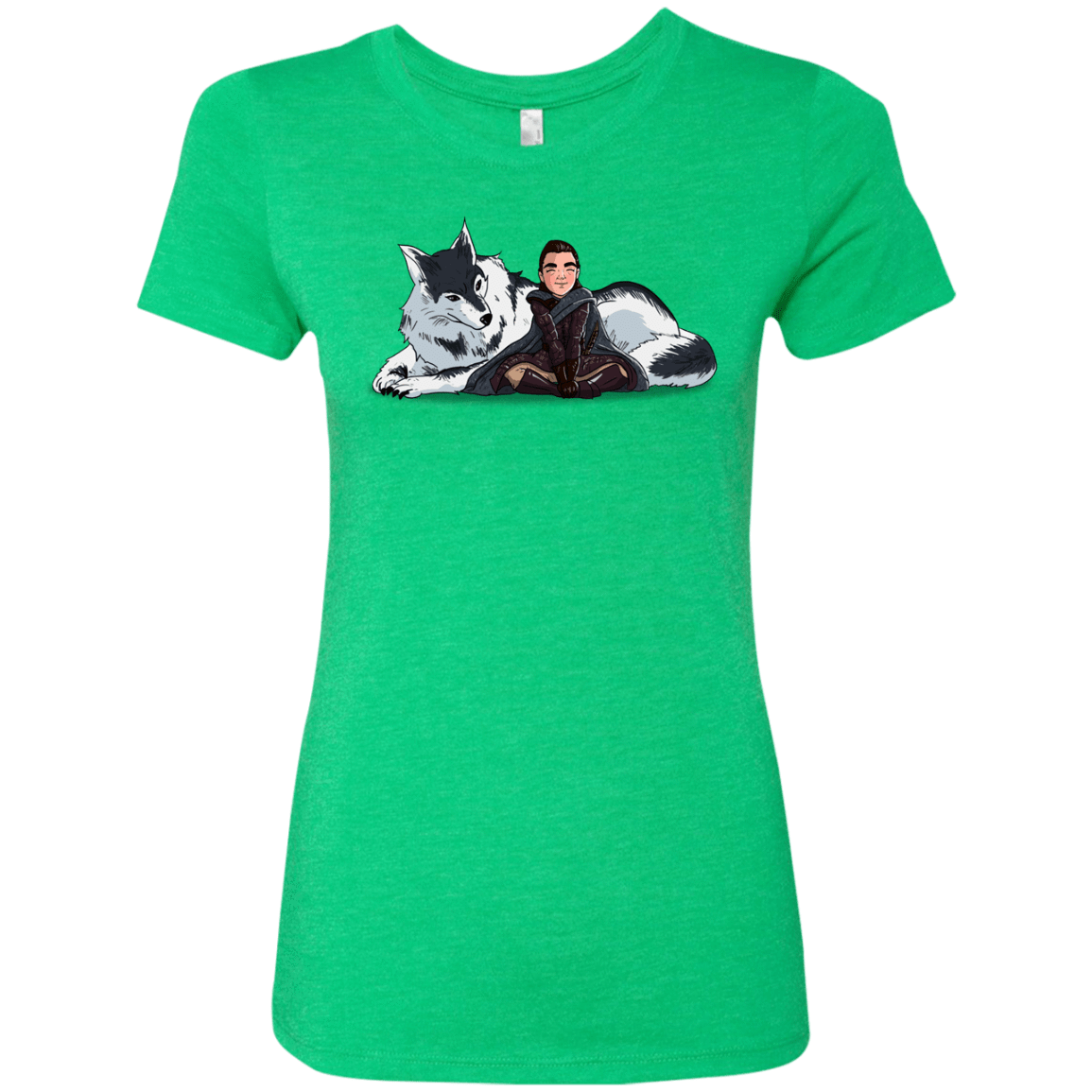 T-Shirts Envy / S Arya and Nymeria Women's Triblend T-Shirt