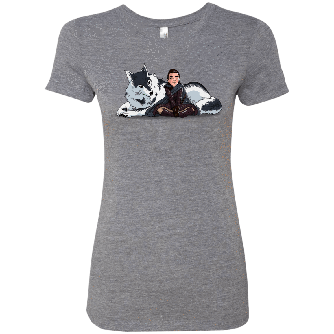 T-Shirts Premium Heather / S Arya and Nymeria Women's Triblend T-Shirt