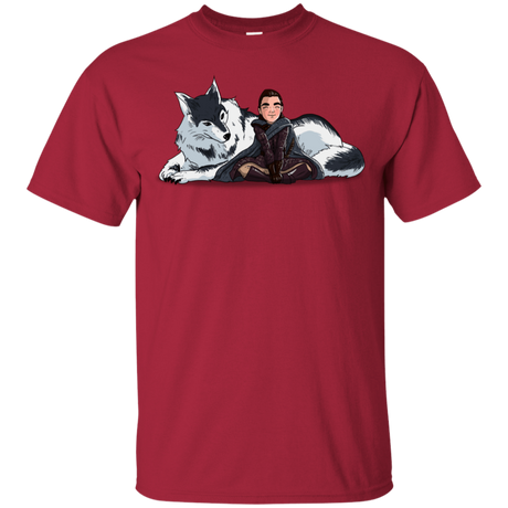 T-Shirts Cardinal / YXS Arya and Nymeria Youth T-Shirt