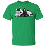 T-Shirts Irish Green / YXS Arya and Nymeria Youth T-Shirt