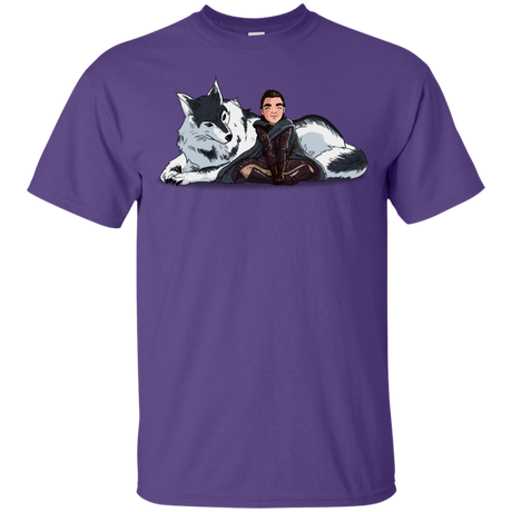 T-Shirts Purple / YXS Arya and Nymeria Youth T-Shirt