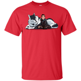 T-Shirts Red / YXS Arya and Nymeria Youth T-Shirt