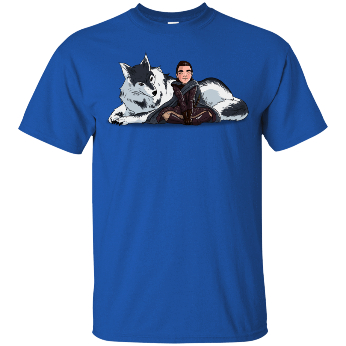 T-Shirts Royal / YXS Arya and Nymeria Youth T-Shirt