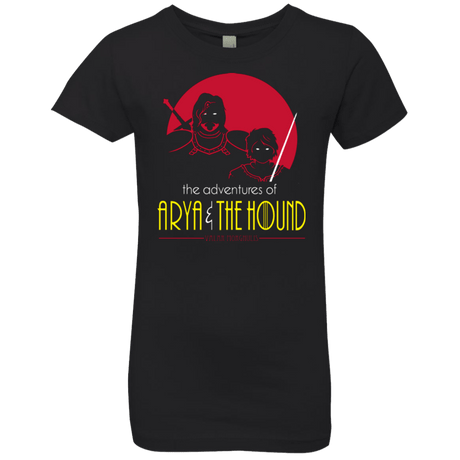 T-Shirts Black / YXS Arya & The Hound Girls Premium T-Shirt