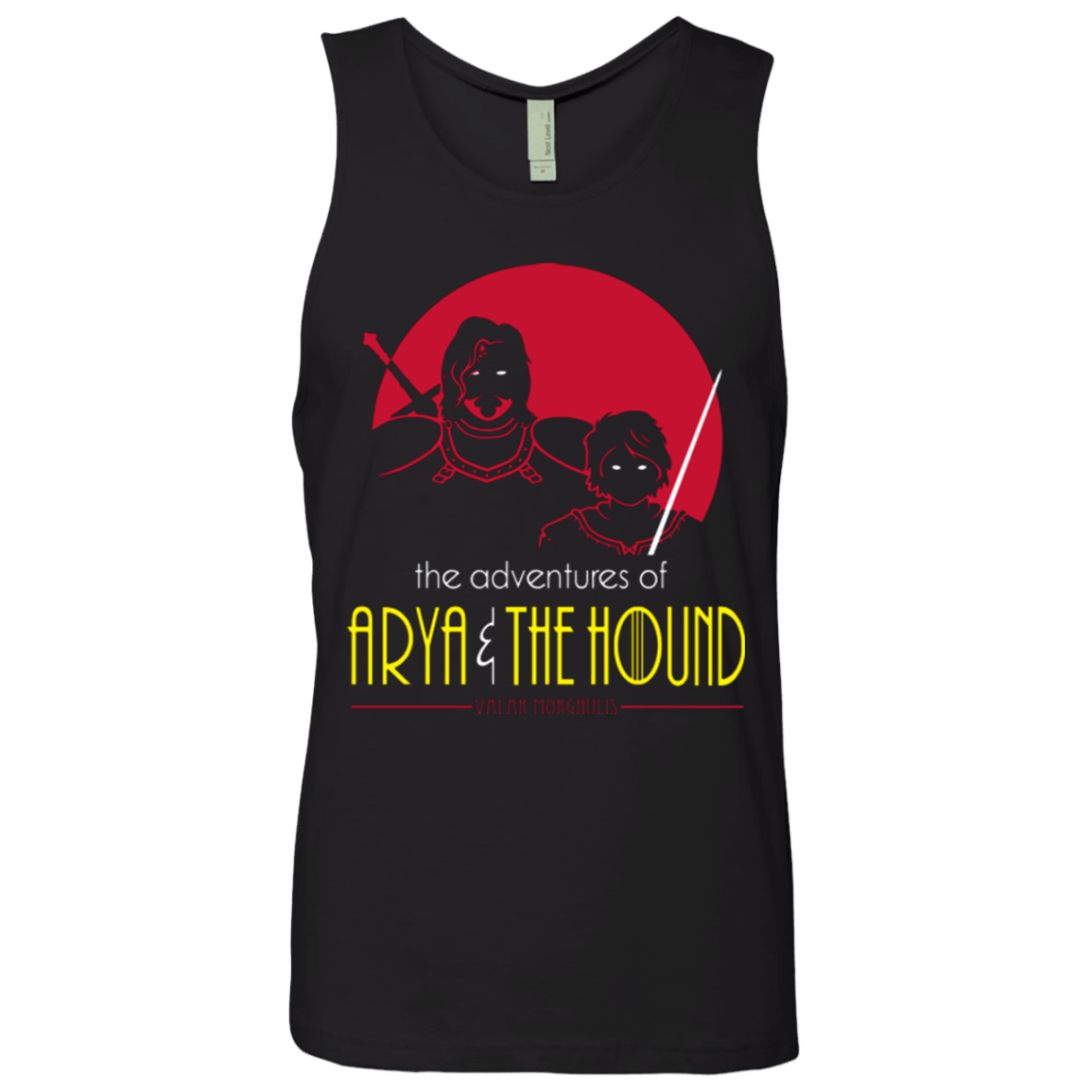 T-Shirts Black / Small Arya & The Hound Men's Premium Tank Top