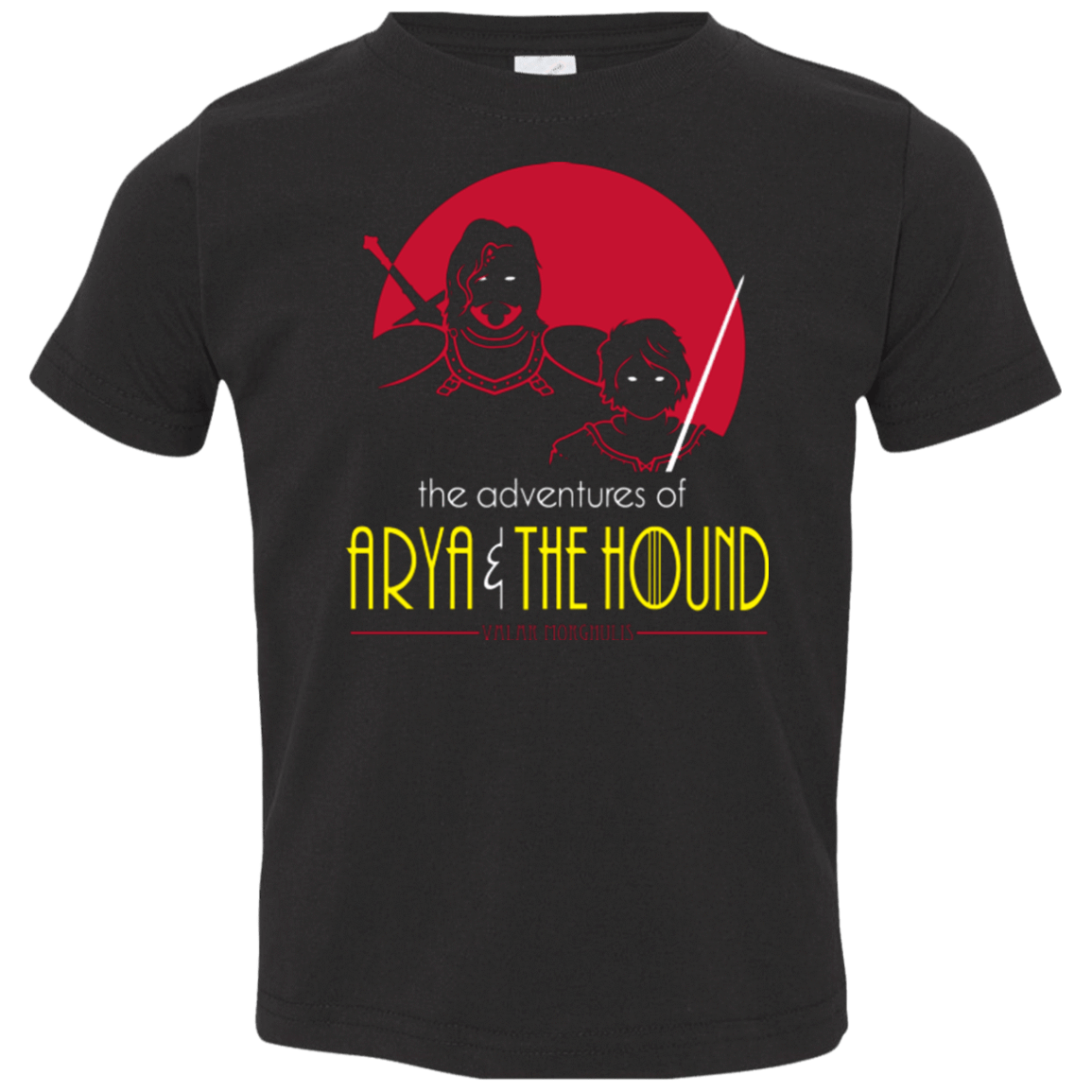 T-Shirts Black / 2T Arya & The Hound Toddler Premium T-Shirt