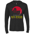 T-Shirts Vintage Black / X-Small Arya & The Hound Triblend Long Sleeve Hoodie Tee