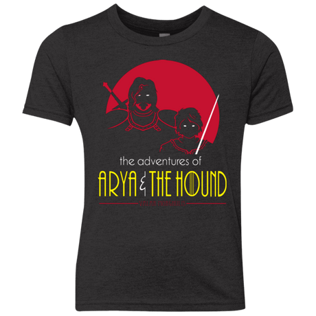 T-Shirts Vintage Black / YXS Arya & The Hound Youth Triblend T-Shirt