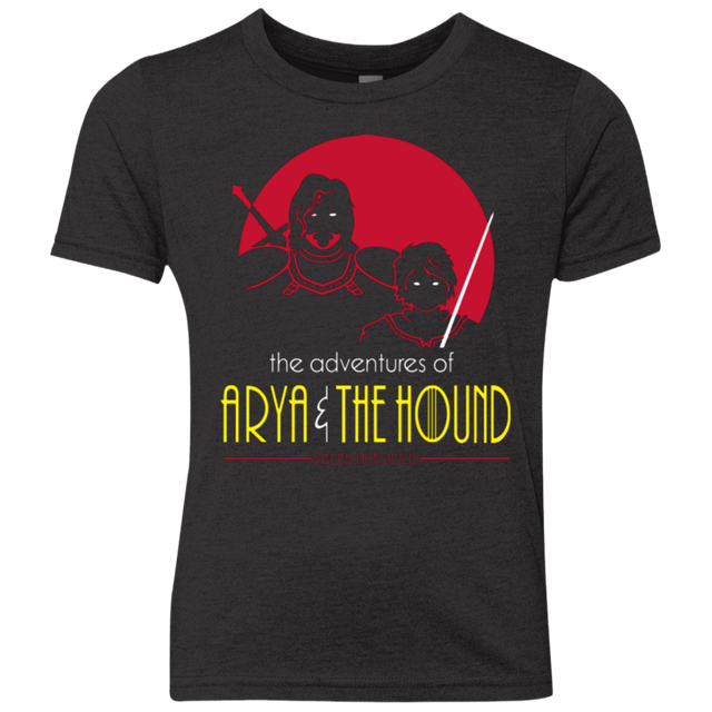 T-Shirts Vintage Black / YXS Arya & The Hound Youth Triblend T-Shirt